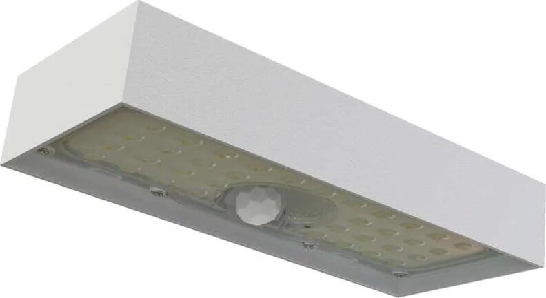 LED Aurinkovalonheitin liiketunnistimella LED/3,7V 3000mAh 4000K IP65 valkoinen