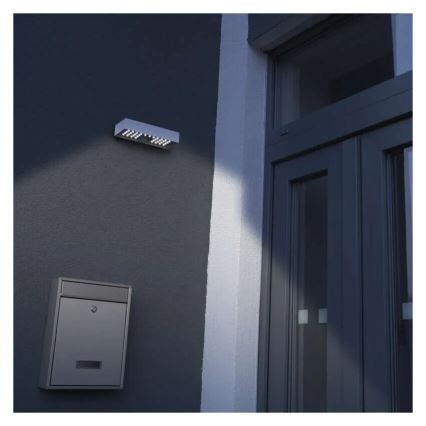 LED Aurinkovalonheitin liiketunnistimella LED/3,7V 3000mAh 4000K IP65 valkoinen