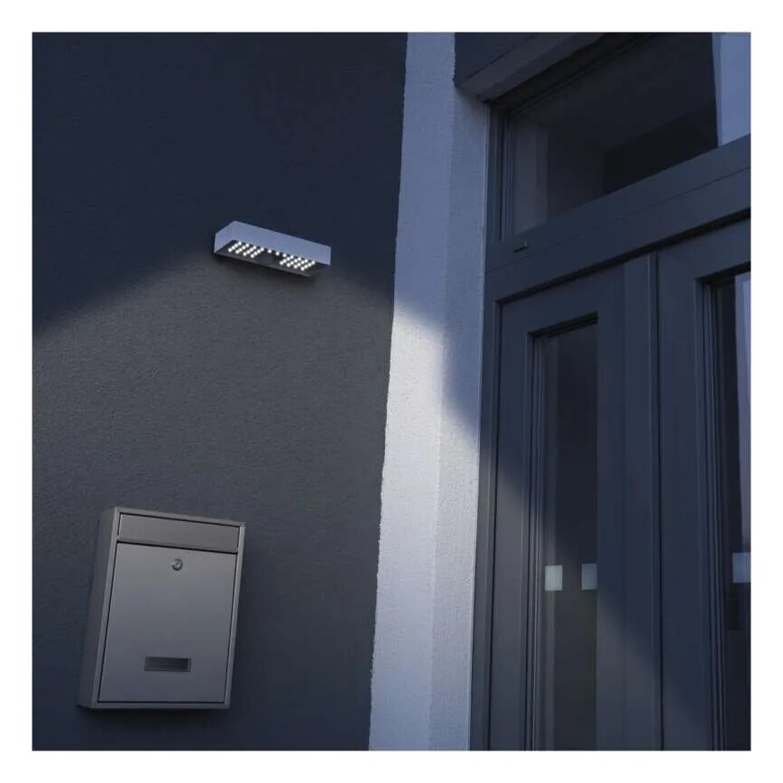 LED Aurinkovalonheitin liiketunnistimella LED/3,7V 3000mAh 4000K IP65 valkoinen
