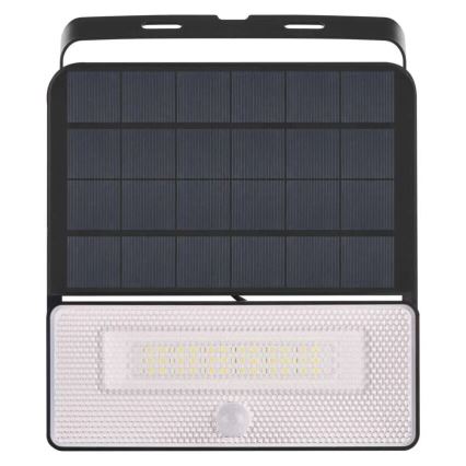 LED Aurinkovalonheitin liiketunnistimella LED/3,7V 3600mAh 4000K IP54