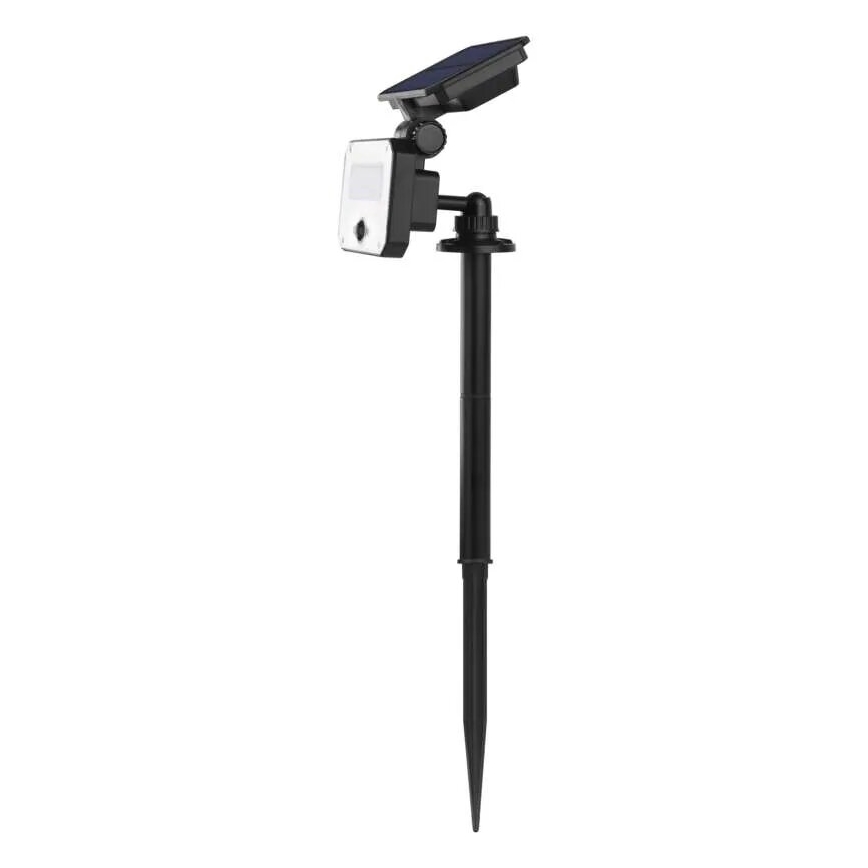 LED Aurinkovalonheitin liiketunnistimella SPILO LED/3,7V 3600mAh 4000K IP54 + kauko-ohjaus