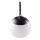LED Aurinkovoimariippuvalo KIARA LED/1,2V IP44 musta