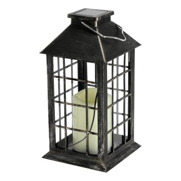 LED Aurinkovoimariippuvalo LED/0,02W/1,2V 2700K IP44 patina