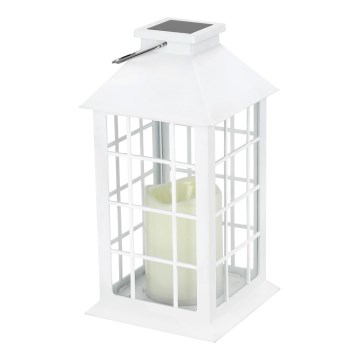 LED Aurinkovoimariippuvalo LED/0,02W/1,2V 2700K IP44 valkoinen