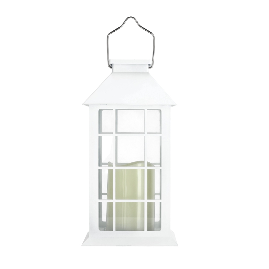 LED Aurinkovoimariippuvalo LED/0,02W/1,2V 2700K IP44 valkoinen