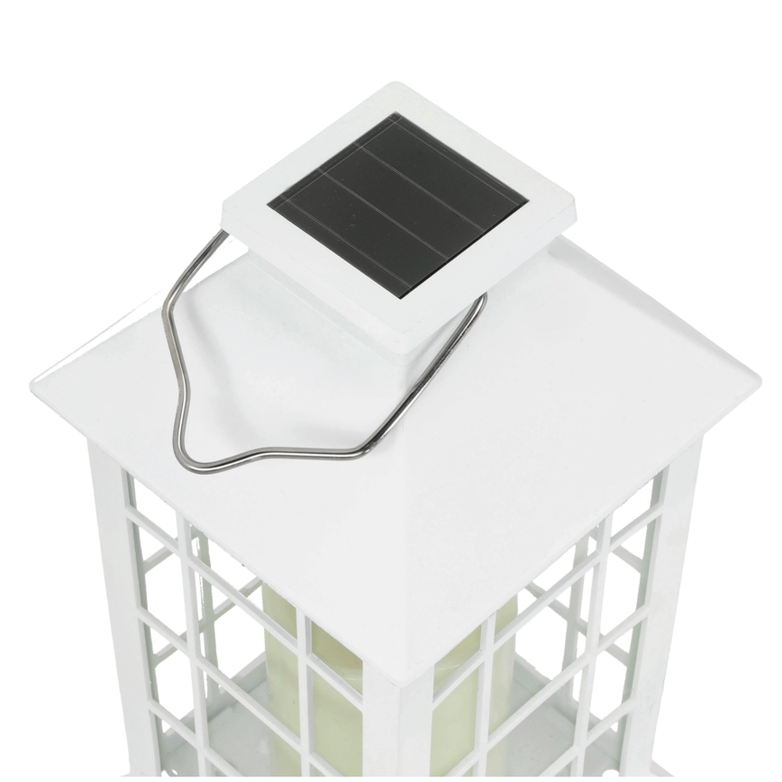LED Aurinkovoimariippuvalo LED/0,02W/1,2V 2700K IP44 valkoinen