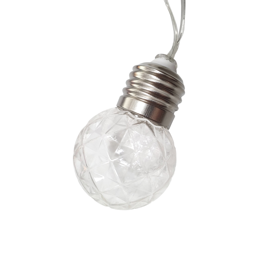 LED Aurinkokennoketju 10xLED/1,2V 2,2 m IP44