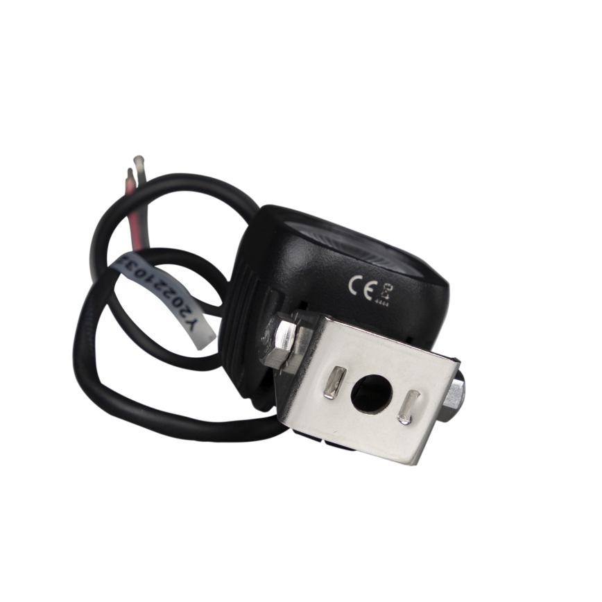 LED Auton kohdevalo BLACK LED/10W/10-30V IP69 5700K kulmikas