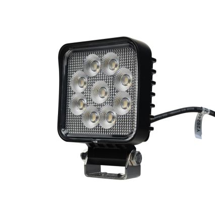 LED Auton kohdevalo BLACK LED/36W/10-30V IP69 5700K kulmikas