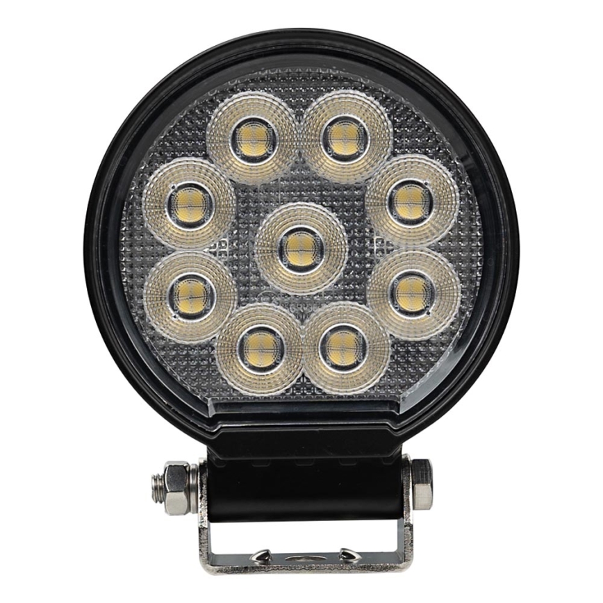 LED Auton kohdevalo BLACK LED/36W/10-30V IP69 5700K pyöreä