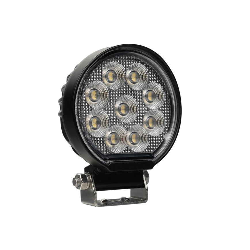 LED Auton kohdevalo BLACK LED/36W/10-30V IP69 5700K pyöreä