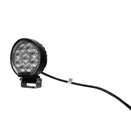 LED Auton kohdevalo BLACK LED/36W/10-30V IP69 5700K pyöreä