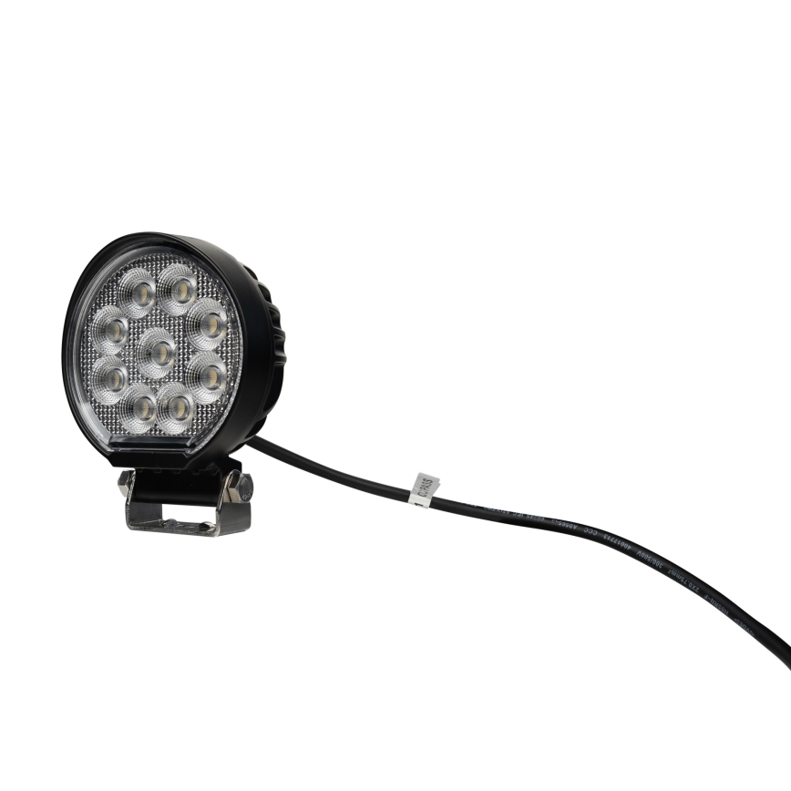 LED Auton kohdevalo BLACK LED/36W/10-30V IP69 5700K pyöreä