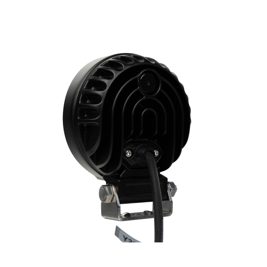 LED Auton kohdevalo BLACK LED/36W/10-30V IP69 5700K pyöreä