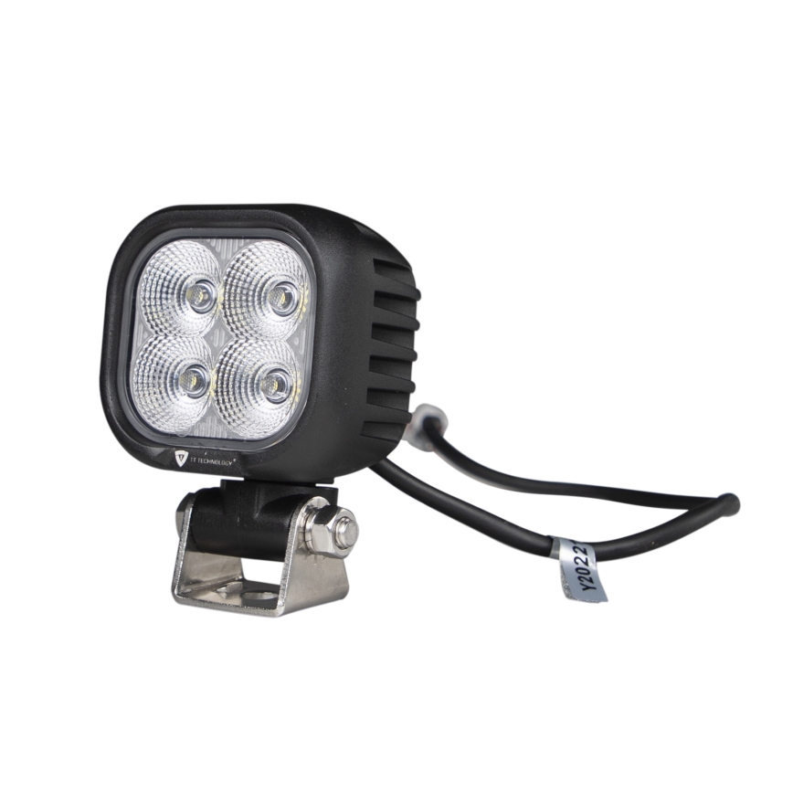 LED Auton kohdevalo BLACK LED/40W/10-30V IP69 5700K kulmikas