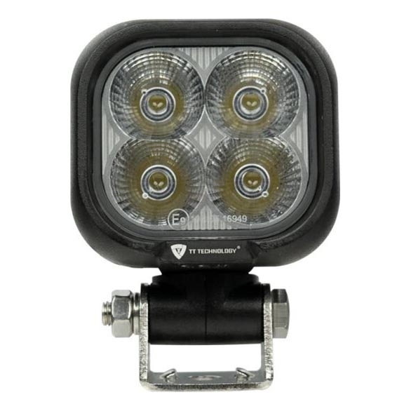 LED Auton kohdevalo BLACK LED/40W/10-30V IP69 5700K kulmikas
