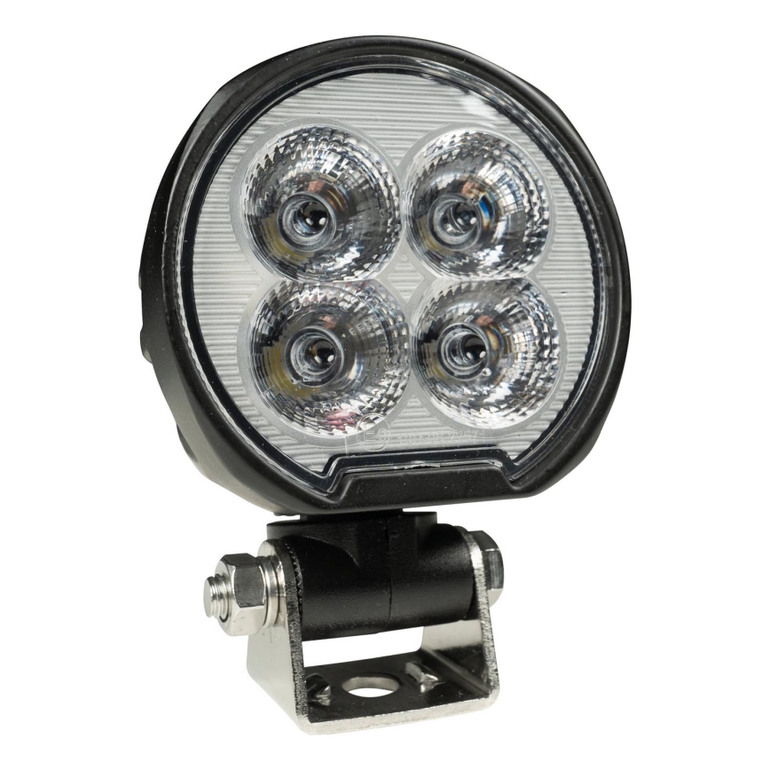 LED Auton kohdevalo BLACK LED/40W/10-30V IP69 5700K pyöreä