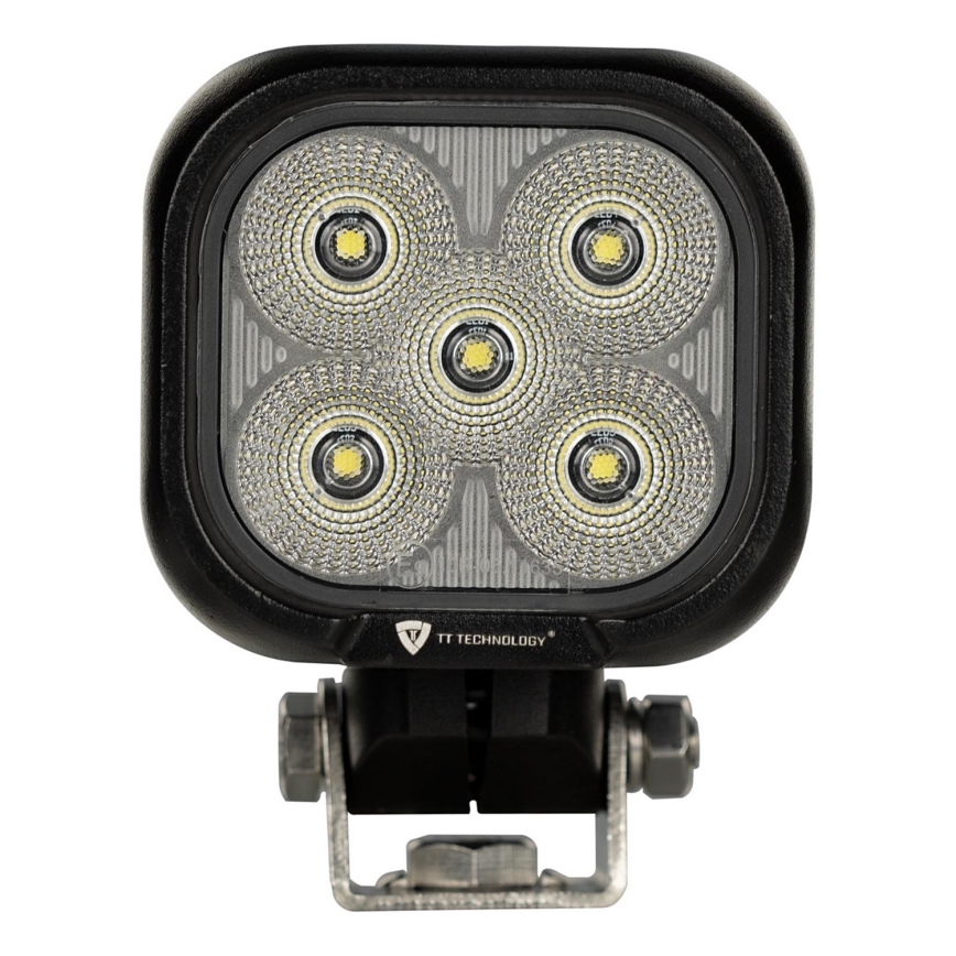 LED Auton kohdevalo BLACK LED/50W/10-30V IP69 5700K kulmikas