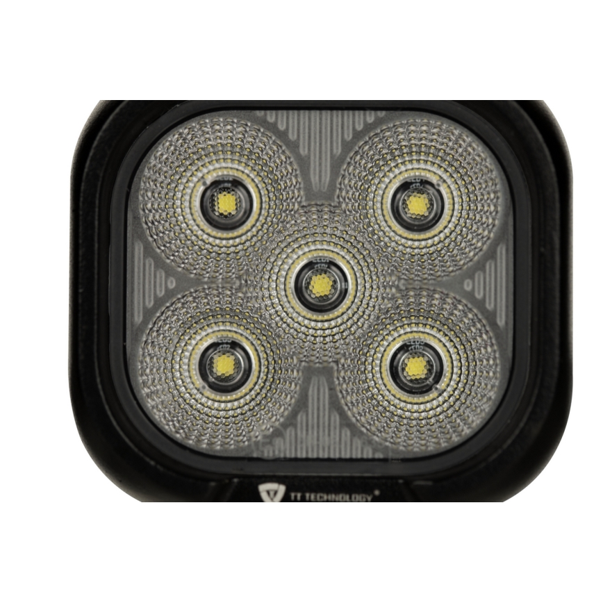 LED Auton kohdevalo BLACK LED/50W/10-30V IP69 5700K kulmikas