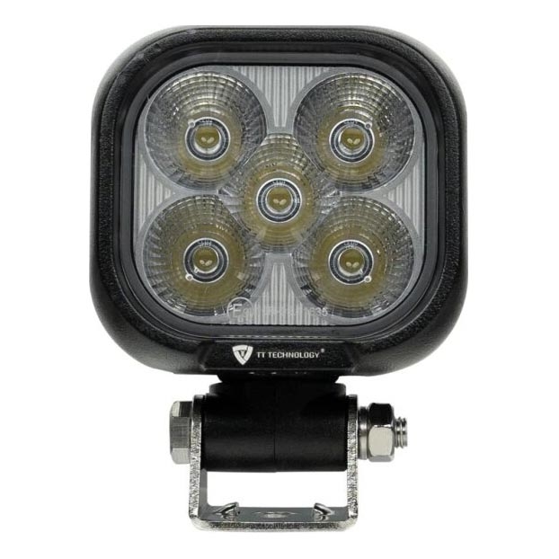LED Auton kohdevalo BLACK LED/50W/10-30V IP69 5700K kulmikas