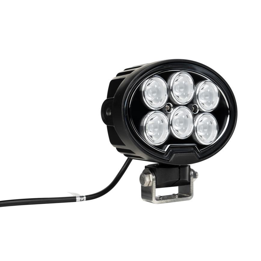 LED Auton kohdevalo BLACK LED/60W/10-30V IP69 5700K soikea
