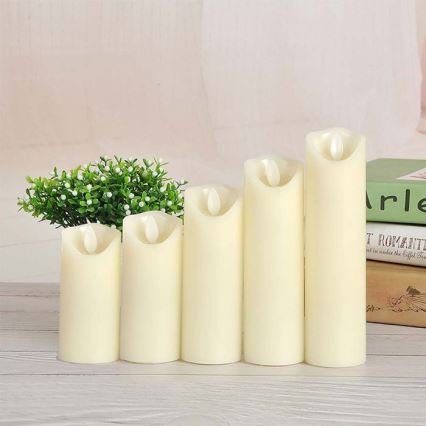 LED Candle LED/2xAA lämpimänvalkoinen 17,5 cm