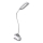 LED+CCT himmennettävä pöytävalaisin klipsillä CLIP LED/7,5W/230V 3000/4200/5000K valkoinen