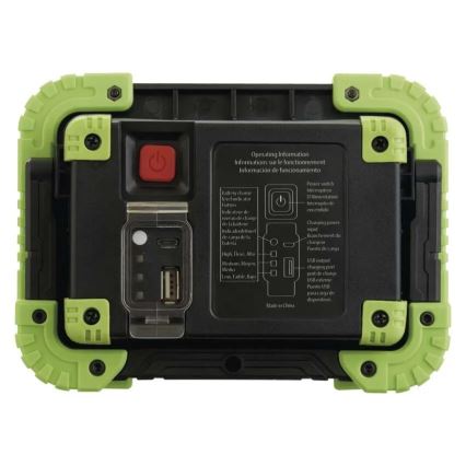 LED COB Ladattava valonheitin LED/3,7V 3000 mAh IP44
