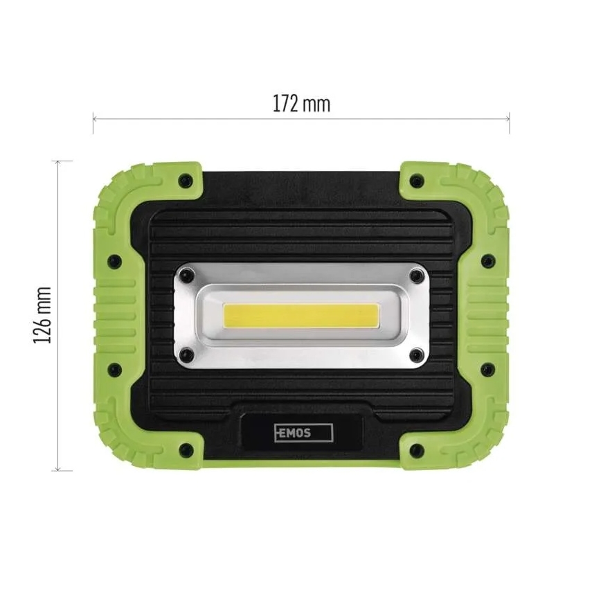 LED COB Ladattava valonheitin LED/3,7V 3000 mAh IP44