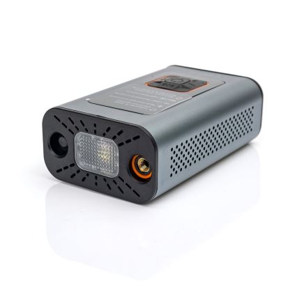 LED Digitaalinen taskukompressori 3in1 4000 mAh 5W musta