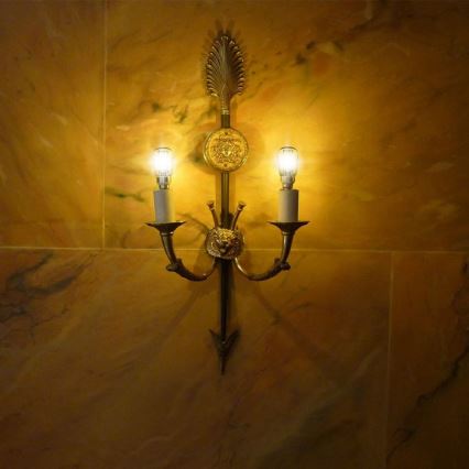 LED-filamenttilamppu ST26 E14/2W/230V 3000K