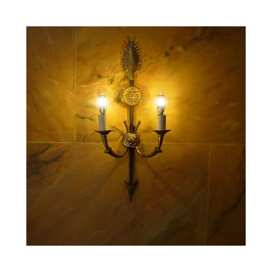 LED-filamenttilamppu ST26 E14/2W/230V 6500K