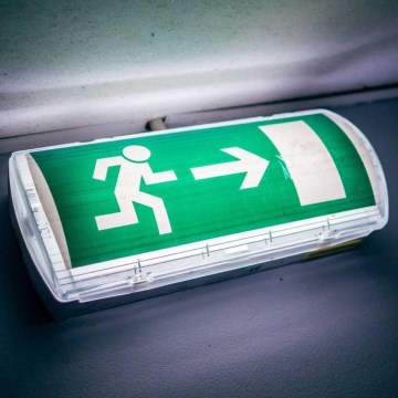 LED-hätävalo EMERGENCY EXIT LED/3W/230V 6400K IP65