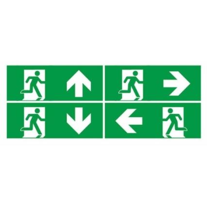 LED-hätävalo EMERGENCY EXIT LED/3W/230V 6400K IP65