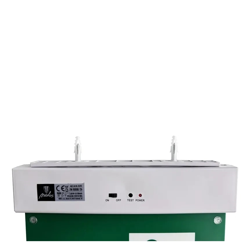 LED-hätävalo LED/2W/230V 6000K