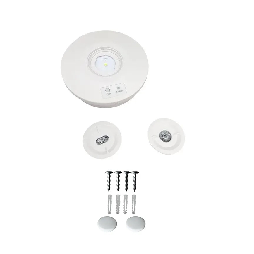 LED-hätävalo LED/2W/230V 6000K IP65 3200 mAh