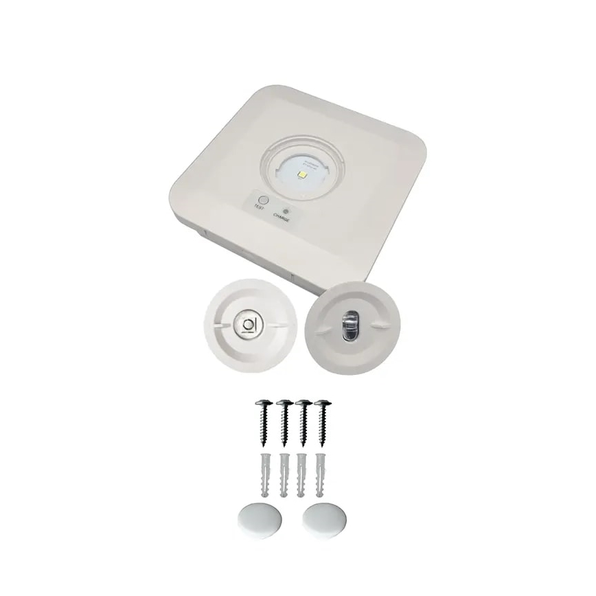 LED-hätävalo LED/2W/230V 6000K IP65 3200 mAh