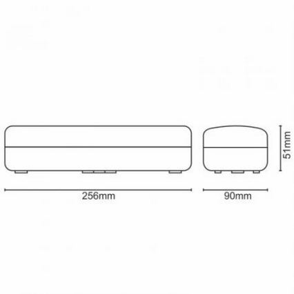 LED-hätävalo LED/3W/230V 6000K