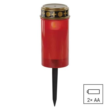 LED Hautakynttilä LED/2xAA IP44