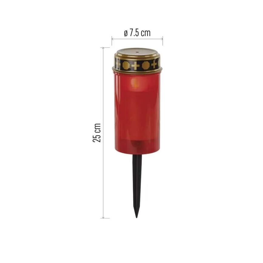 LED Hautakynttilä LED/2xAA IP44