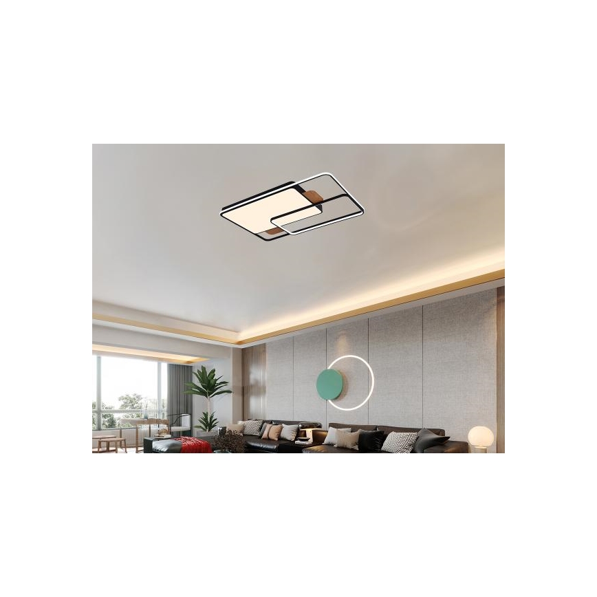 LED Himennettävä kattovalaisin LED/280W/230V 3000-6500K + kaukosäädin