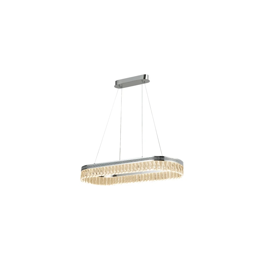 LED-himennettävä kristalliriippuvalaisin vaijerilla THALIA LED/50W/230V 3000-6000K + kaukosäätimellä