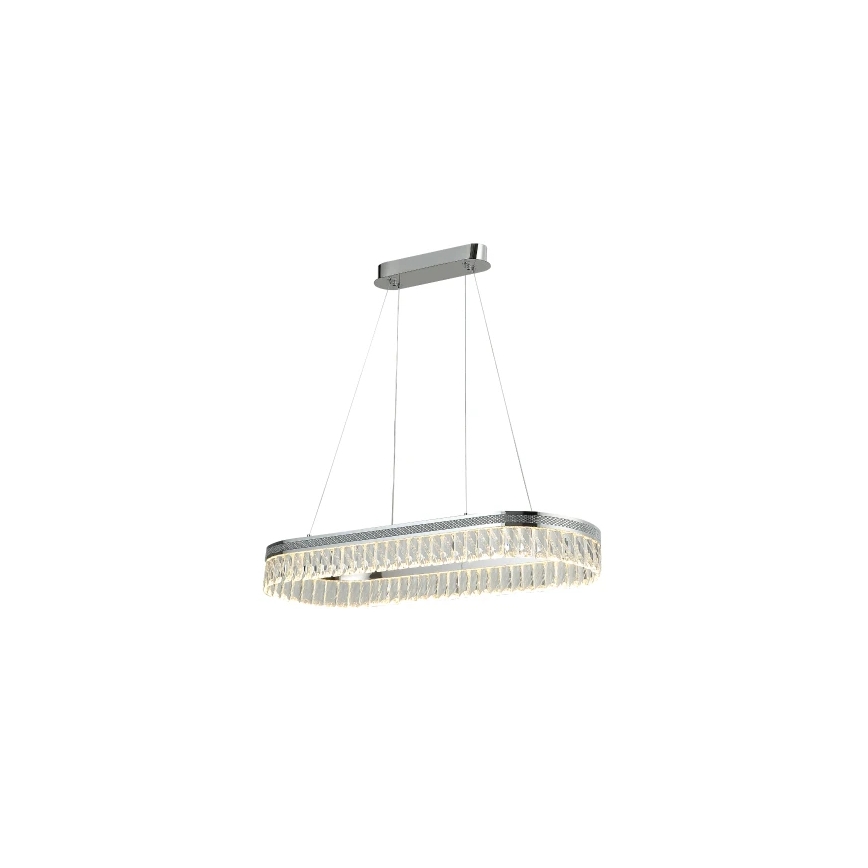 LED-himennettävä kristalliriippuvalaisin vaijerilla THALIA LED/50W/230V 3000-6000K + kaukosäätimellä