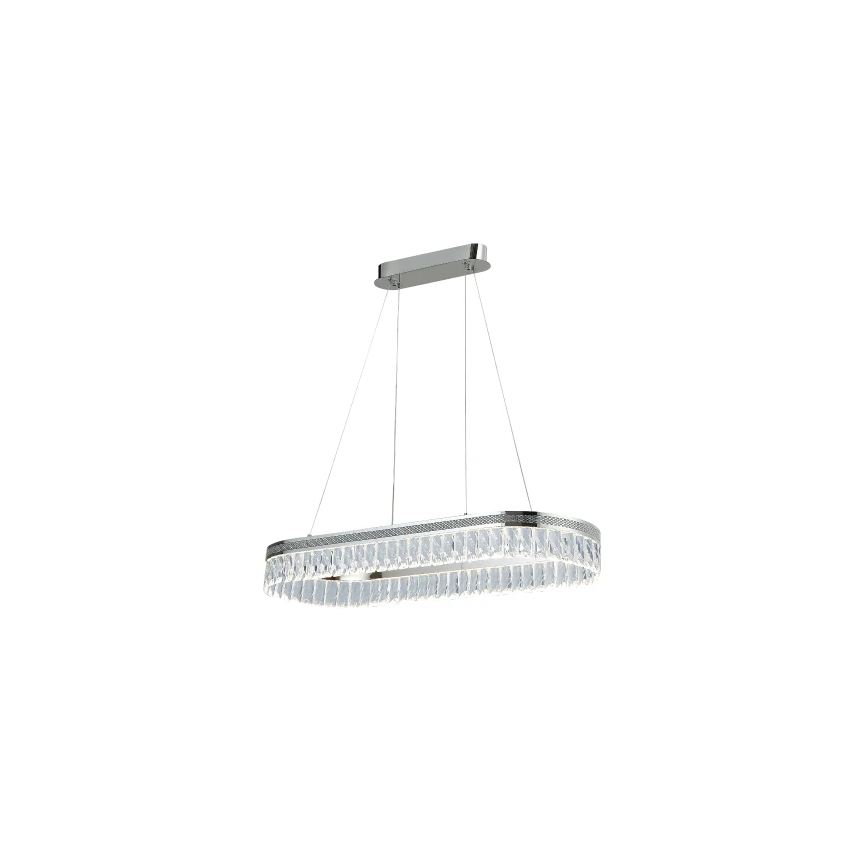 LED-himennettävä kristalliriippuvalaisin vaijerilla THALIA LED/50W/230V 3000-6000K + kaukosäätimellä