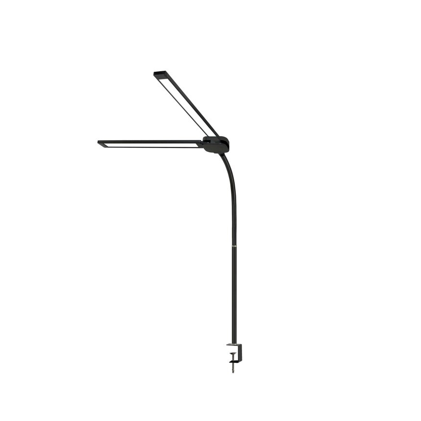 LED-himennettävä USB-pöytälamppu TENUIX DUO 2xLED/7W/5V 3000-6000K musta