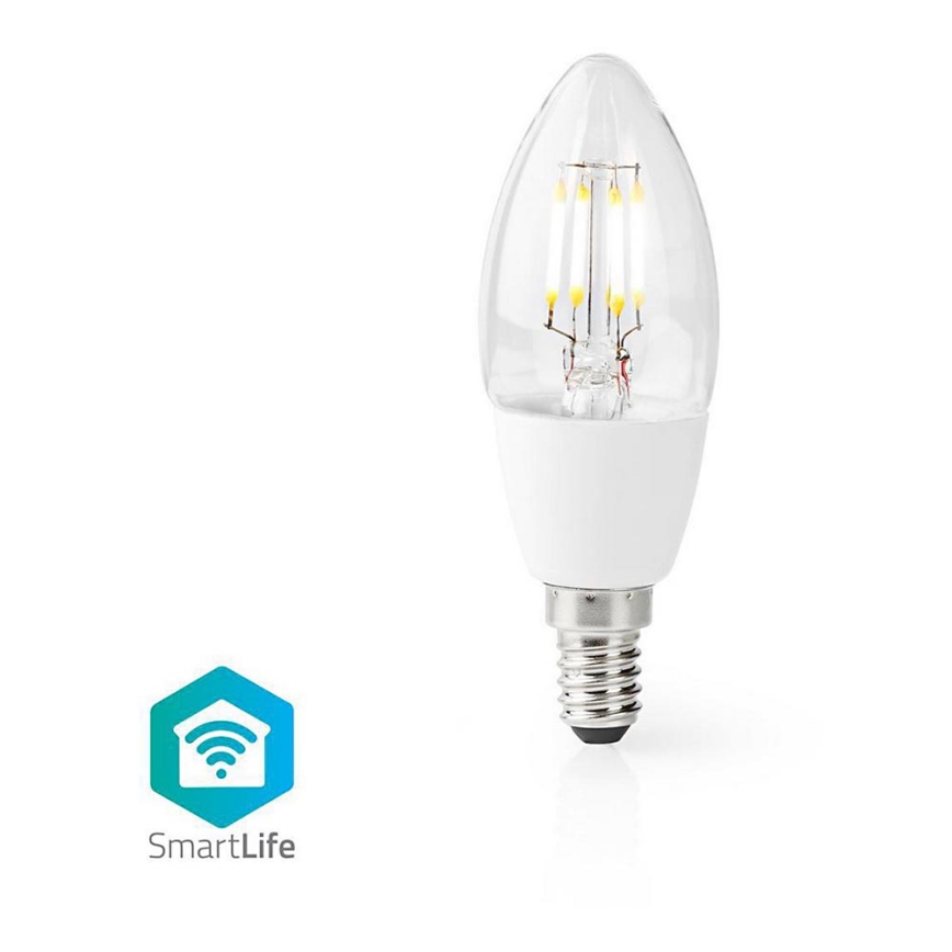 LED Himmennettävä älykäs hehkulamppu C37 E14/5W/230V