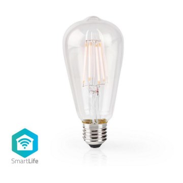 LED Himmennettävä älykäs hehkulamppu VINTAGE ST64 E27/5W/230V
