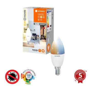LED Himmennettävä antibakteerinen polttimo B40 E14/4,9W/230V Wi-Fi - Ledvance