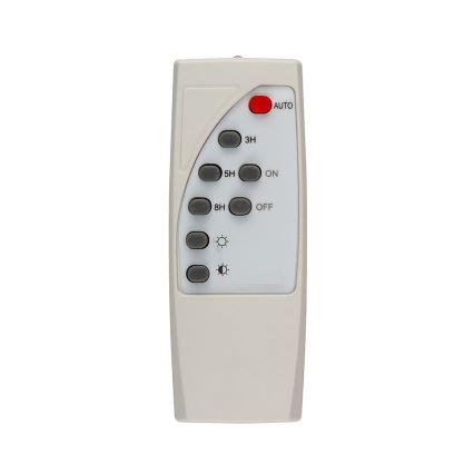 LED Himmennettävä hybridi aurinko katu lamppu LED/50W/230V 4000K IP65 50000 mAh + kauko-ohjaus