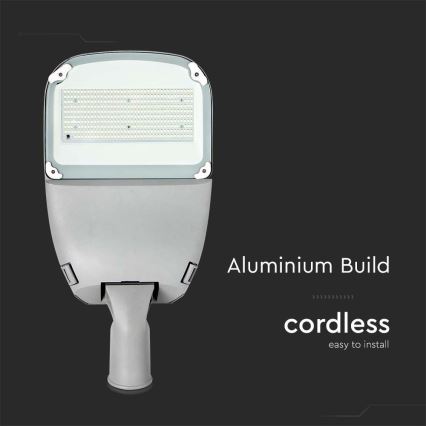 LED Himmennettävä aurinko katu lamppu SAMSUNG CHIP LED/50W/6,4V 6000K IP65 + kauko-ohjaus
